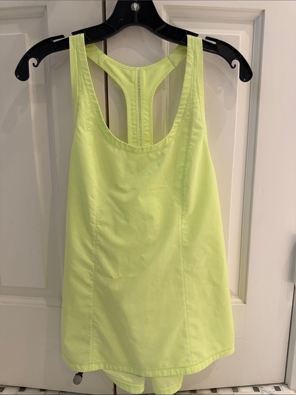 lululemon athletica Neon Lime Racerback Tank